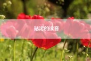 玷污的读音?玷污读音是什么?